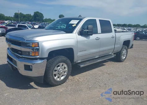 2015 Chevrolet Silverado K2500 Heavy Duty Ltz из США, поврежденный, VIN 1GC1KWE8XFF191402
